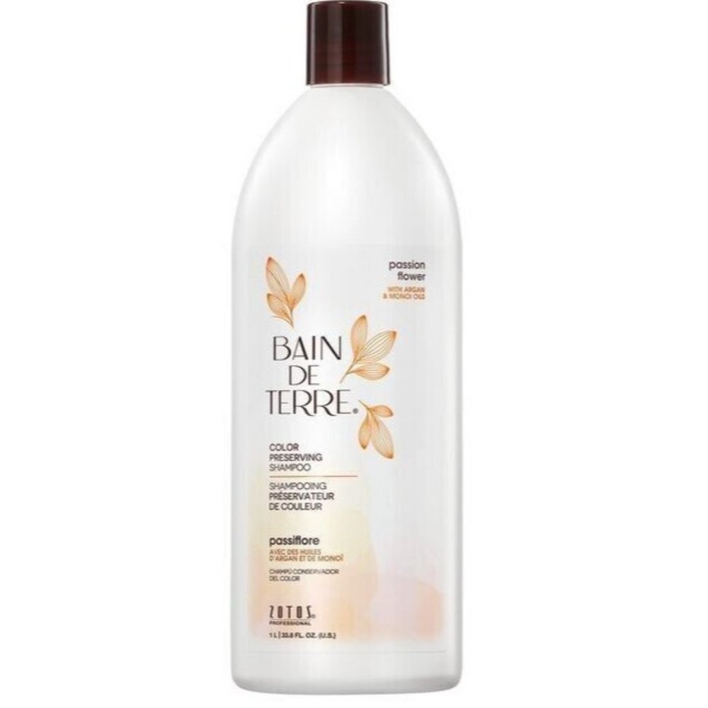 Bain de Terre Passion Flower Color Preserving Shampoo 1L
